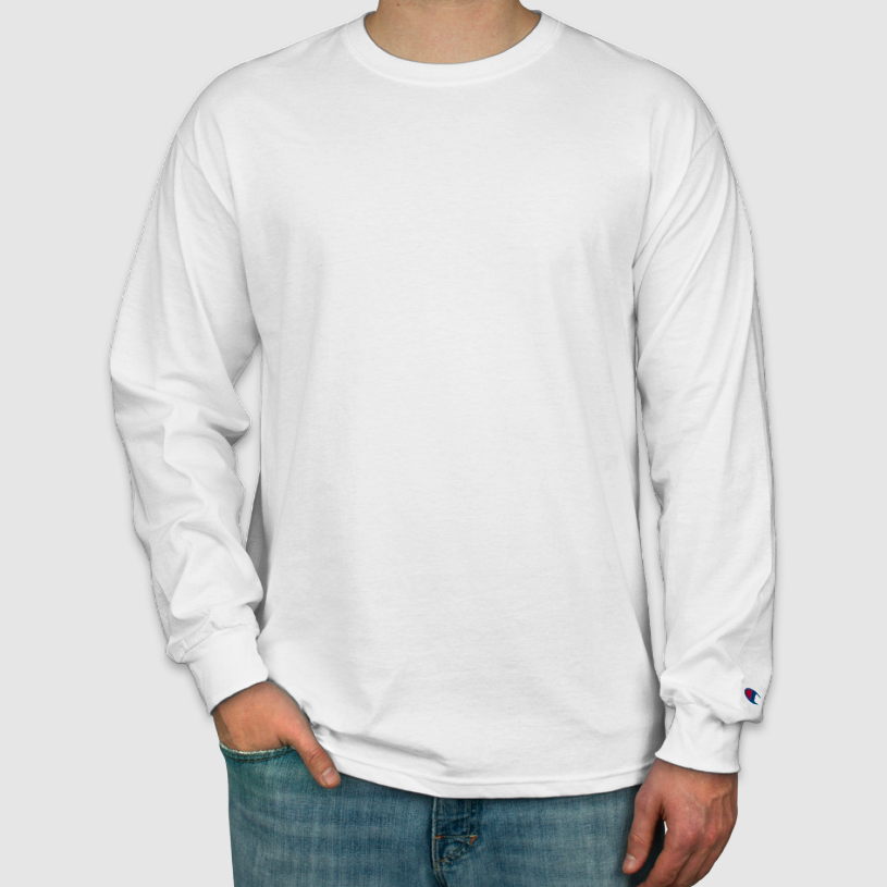 Champion Tagless Long Sleeve T‑Shirt One Stop Printing Store